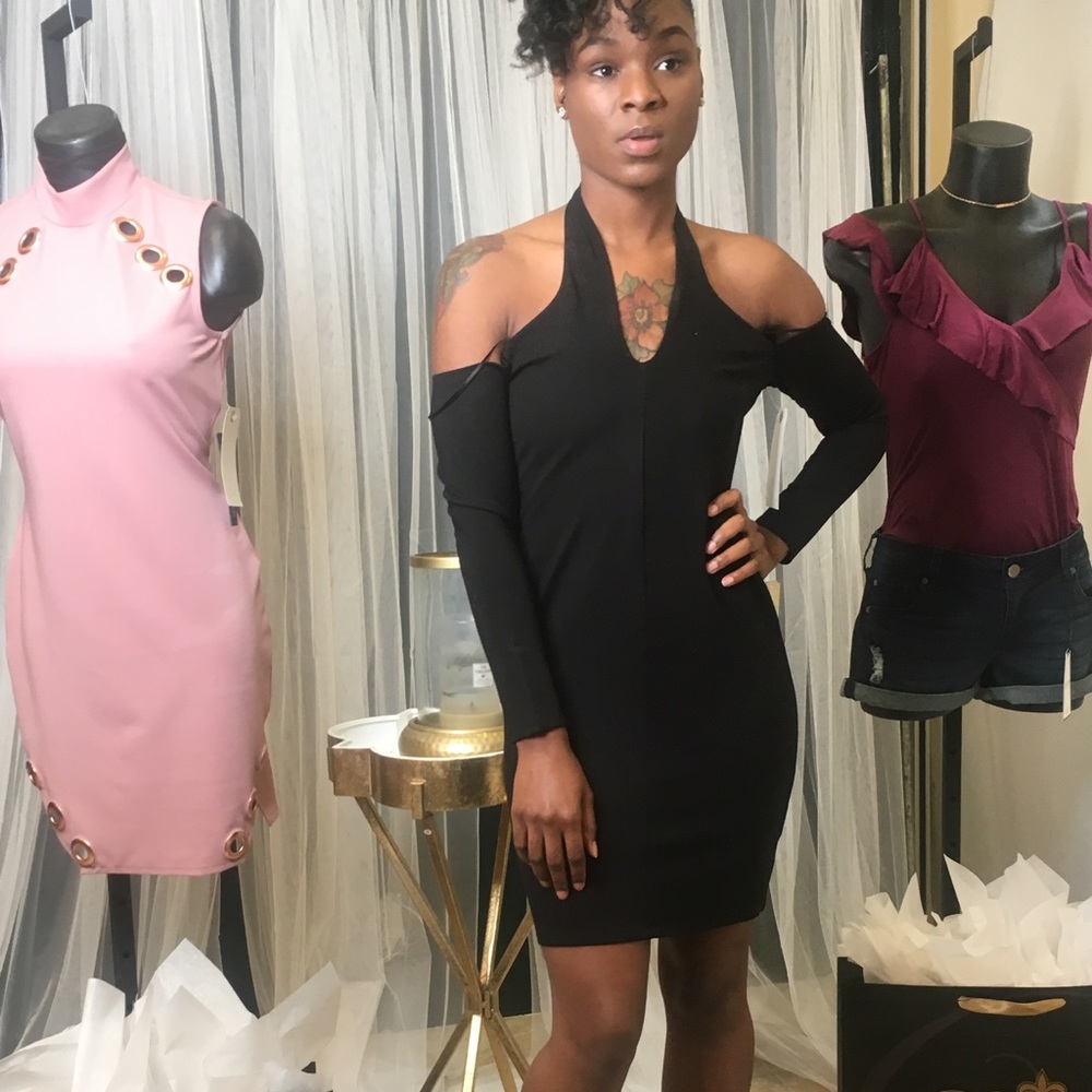 Black party dress